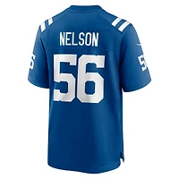 Men's Nike Quenton Nelson Royal Indianapolis Colts Player Game Jersey
