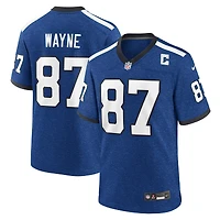 Men's Nike Reggie Wayne Blue Indianapolis Colts Retired Player Alternate Game Jersey