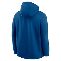 Sweat à capuche Nike Royal Indianapolis Colts Best Season Rewind Club pour homme