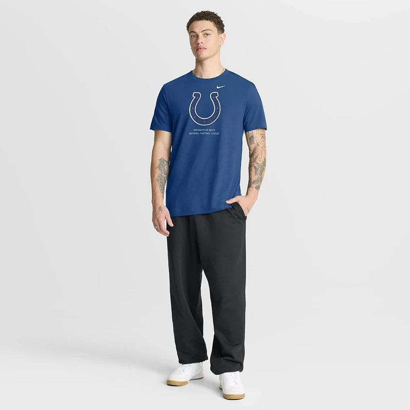 Men's Nike  Royal Indianapolis Colts Essential T-Shirt