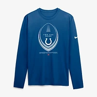 Men's Nike Royal Indianapolis Colts Legend Icon Dri-FIT Long Sleeve T-Shirt