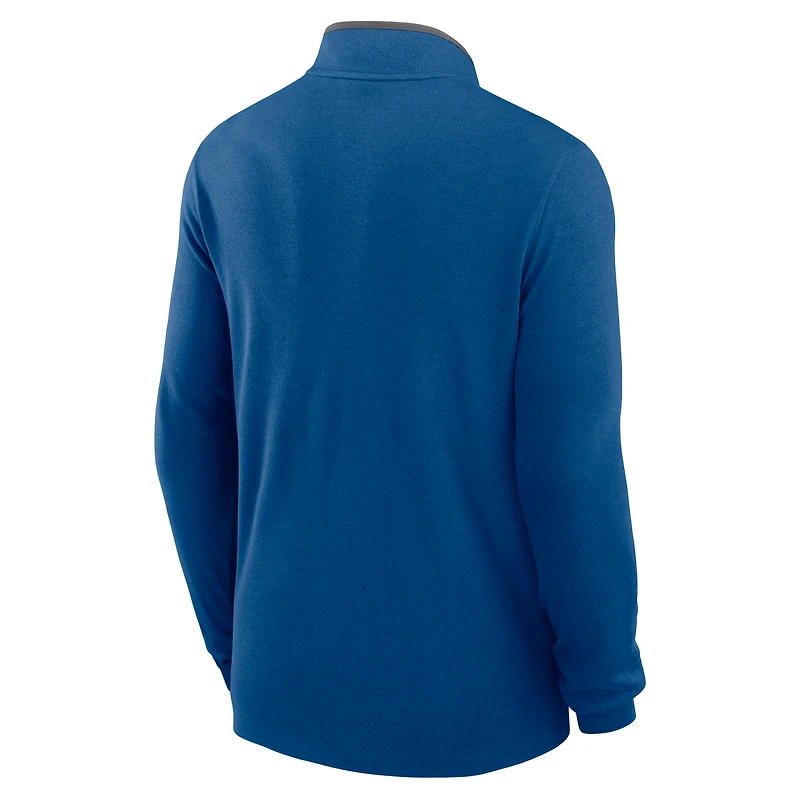 Men's Nike Royal Indianapolis Colts Lightweight Victory Dri-FIT Half-Zip Pullover