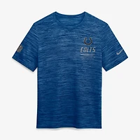 Men's Nike Royal Indianapolis Colts Sideline Double Covered Dri-FIT Velocity T-Shirt