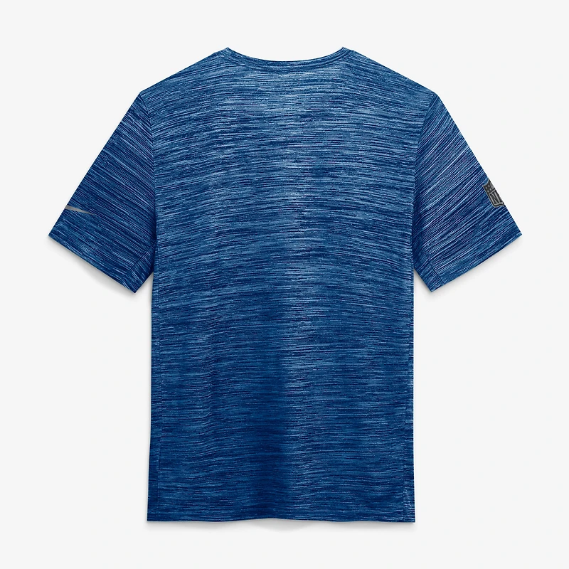 T-shirt Nike Royal Indianapolis Colts Sideline Double Covered Dri-FIT Velocity pour homme