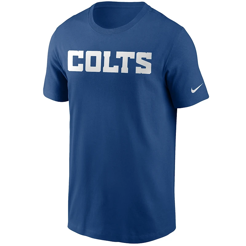 Men's Nike Royal Indianapolis Colts Team Wordmark T-Shirt