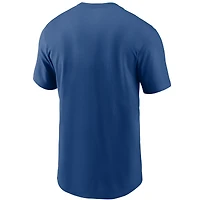Men's Nike Royal Indianapolis Colts Team Wordmark T-Shirt