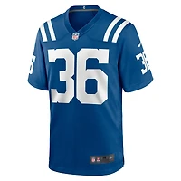 Maillot de match l'équipe Nike Salvon Ahmed Royal Indianapolis Colts pour homme