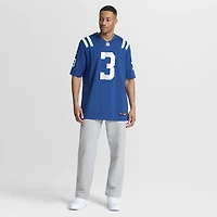 Men's Nike Spencer Shrader  Royal Indianapolis Colts Team Game Jersey
