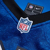 Maillot Nike Tony Siragusa bleu pour homme, joueur retraité des Indianapolis Colts, match alternatif