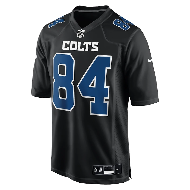 Men's Nike Tyler Warren Carbon Black Indianapolis Colts Fashion Game Jersey