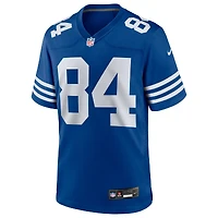 Maillot Nike Tyler Warren Royal pour homme des Indianapolis Colts, match alternatif