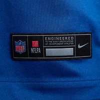 Maillot Nike Tyler Warren Royal pour homme des Indianapolis Colts, match alternatif
