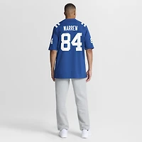 Maillot de match Nike Tyler Warren Royal Indianapolis Colts pour homme