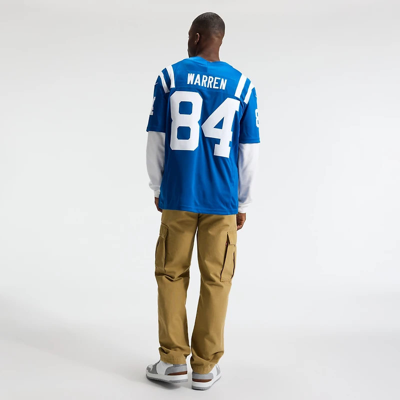 Men's Nike Tyler Warren Royal Indianapolis Colts Vapor F.U.S.E. Stitched Limited Jersey