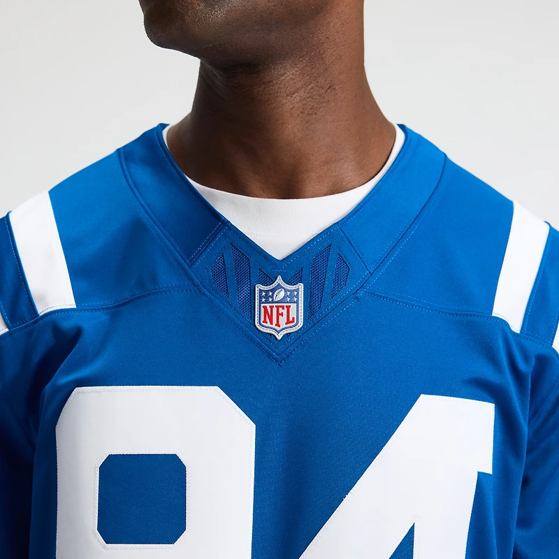 Men's Nike Tyler Warren Royal Indianapolis Colts Vapor F.U.S.E. Stitched Limited Jersey