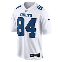Men's Nike Tyler Warren Carbon Black Indianapolis Colts Fashion Game Jersey