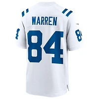 Men's Nike Tyler Warren Royal Indianapolis Colts Team Game Jersey