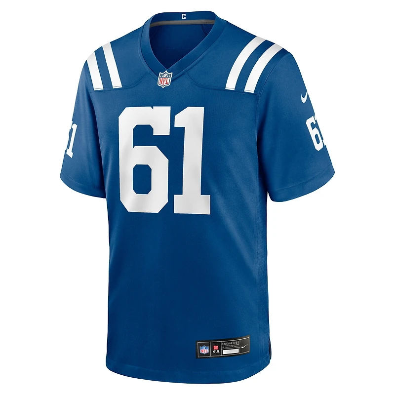 Men's Nike Viliami Fehoko  Royal Indianapolis Colts Team Game Jersey