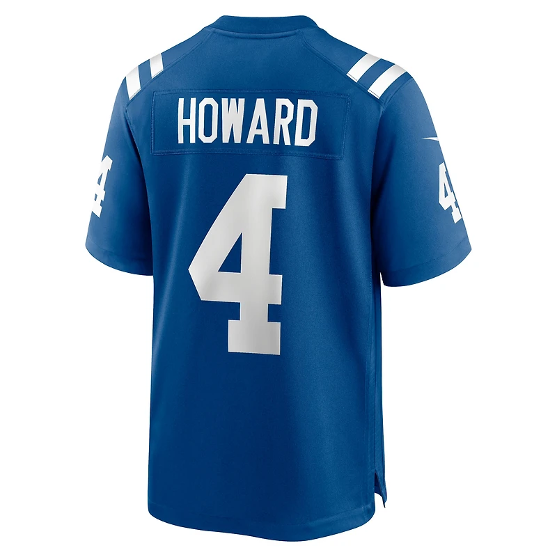 Men's Nike Xavien Howard  Royal Indianapolis Colts Team Game Jersey