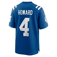 Men's Nike Xavien Howard  Royal Indianapolis Colts Team Game Jersey