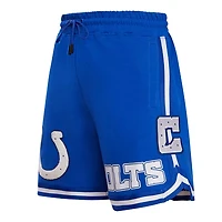 Short classique en chenille Pro Standard Royal Indianapolis Colts pour hommes