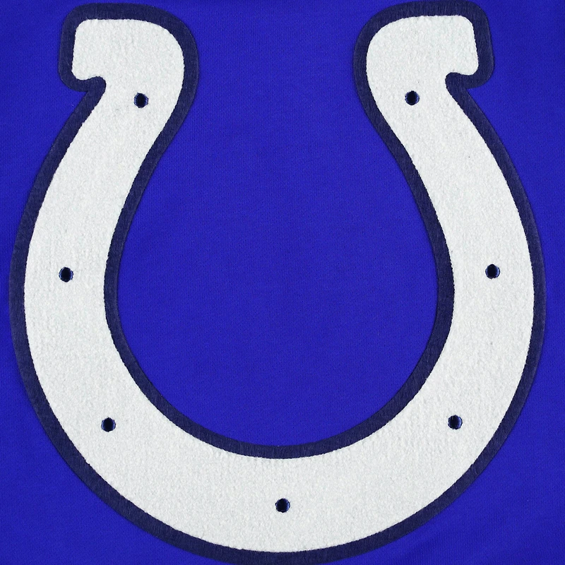 Sweat-shirt Pro Standard Royal Indianapolis Colts Mash Up pour hommes