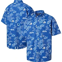 Chemise boutonnée Kekai pour homme Reyn Spooner Royal Indianapolis Colts
