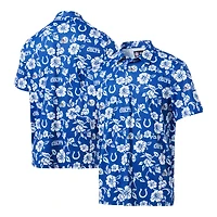 Polo de performance Reyn Spooner Royal Indianapolis Colts Pua pour hommes