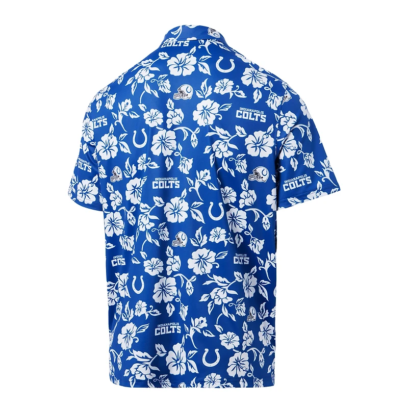 Polo de performance Reyn Spooner Royal Indianapolis Colts Pua pour hommes