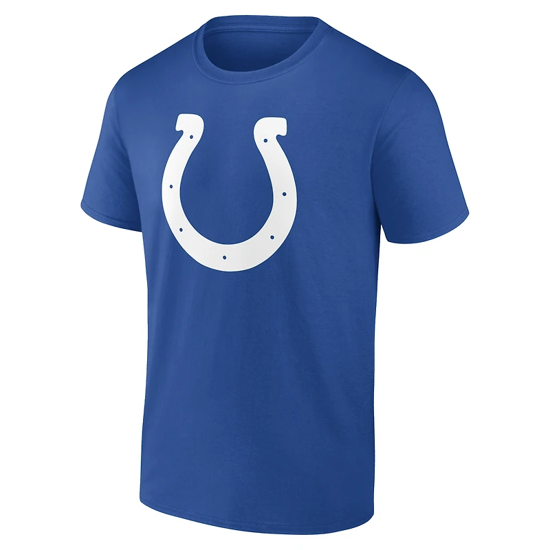 Men's Royal Indianapolis Colts Team Authentic Personalized Name & Number T-Shirt