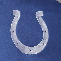 Chandail à capuchon avec fermeture éclair et blocs de couleur des éliminatoires Colts d'Indianapolis pour homme