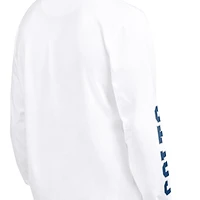 Men's Starter  Royal/White Indianapolis Colts Short Sleeve & Long T-Shirt Combo Pack