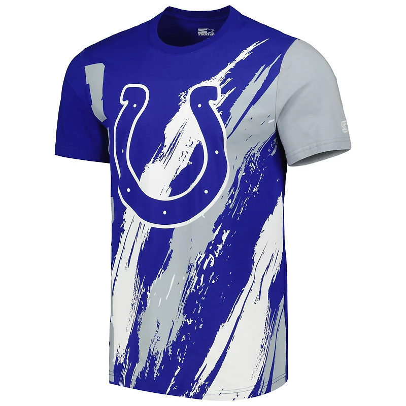 T-shirt Starter Royal Indianapolis Colts Extreme Defender pour homme