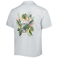 Chemise boutonnée pour homme Tommy Bahama Indianapolis Colts Coconut Point Frondly Fan Camp IslandZone