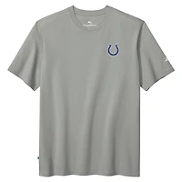 T-shirt Tommy Bahama gris pour homme, motif Huddle & Hang Tens des Indianapolis Colts