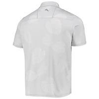 Men's Tommy Bahama Gray Indianapolis Colts Palm Coast Delray Frond Allover IslandZone Polo