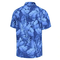 Men's Tommy Bahama Light Blue Indianapolis Colts Big & Tall Coast Nuevo Fronds IslandZone Button-Up Shirt