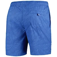 Men's Tommy Bahama Royal Indianapolis Colts Naples Layered Leaves Swim Trunks