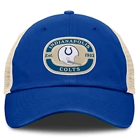 Casquette ajustable Top of the World Royal Indianapolis Colts Team Patch pour homme