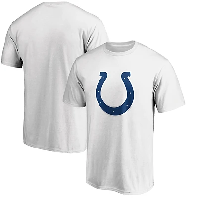 Men's  White Indianapolis Colts Primary Logo T-Shirt