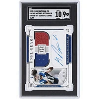 Michael Pittman Jr. Indianapolis Colts Autographié 2020 Panini National Treasures Dual NFL Gear Combo Ball & Jersey Relics #RSC-MP #45/99 SGC Authentifié 9/10 Rookie Card