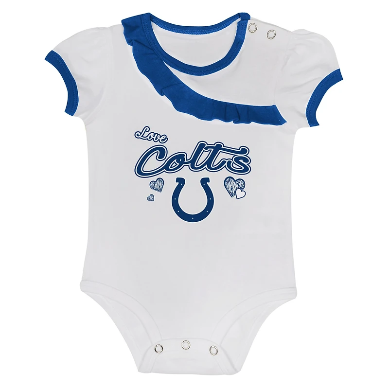 Ensemble body et jupe pour nouveau-né bébé Indianapolis Colts Love My Team