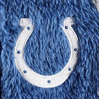 Dormeuse à fermeture éclair complète en polaire pour nouveau-né et nourrisson des Indianapolis Colts Game Nap Teddy Bunting