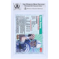 Peyton Manning Indianapolis Colts Autographed 1998 Bowman's Best Performers #BP1 Beckett Fanatics Witnessed Authenticated 10 Rookie Card