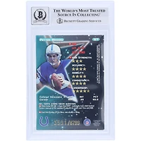 Peyton Manning Indianapolis Colts Autographed 1998 Topps Star Bronze #67 #/8799 Beckett Fanatics Witnessed Authenticated 10 Rookie Card