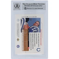 Peyton Manning Indianapolis Colts Autographié 1998 Upper Deck UD3 Future Shock Light Blue Ink #FS1 Beckett Fanatics Witnessed Authenticated 10 Rookie Card