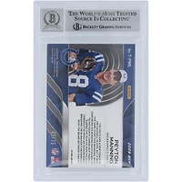 Peyton Manning Indianapolis Colts Autographed 2020 Panini Spectra Hyper Tribute 2009 MVP #T-PM6 #/75 Beckett Fanatics Witnessed Authenticated 10 Card