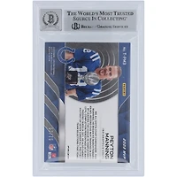 Peyton Manning Indianapolis Colts Autographié 2020 Panini Spectra Tribute Hyper 2003 MVP #T-PM3 #/75 Beckett Fanatics Witnessed Authenticated 10 Card