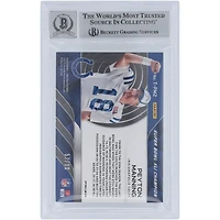 Peyton Manning Indianapolis Colts Autographed 2020 Panini Spectra Tribute Super Bowl XLI Champion #T-PM2 #/99 Beckett Fanatics Witnessed Authenticated 10 Card