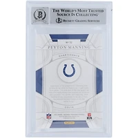 Peyton Manning Indianapolis Colts Autographed 2021 Panini National Treasures Purple #32 #/49 Beckett Fanatics Witnessed Authenticated 10 Card